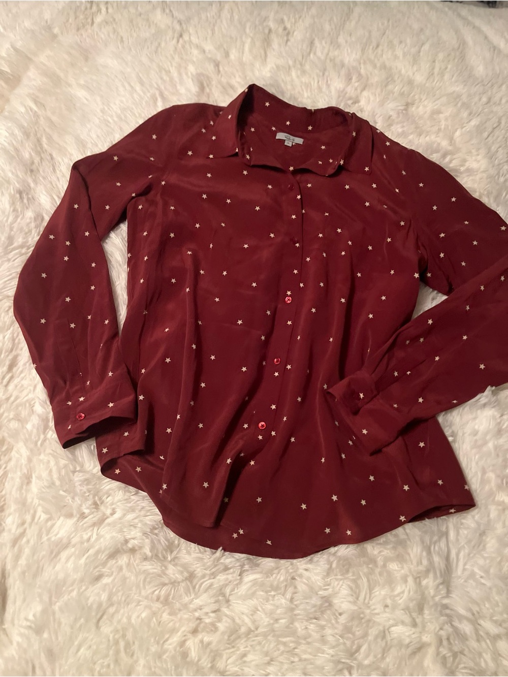 Rails Red Star Print Shirt